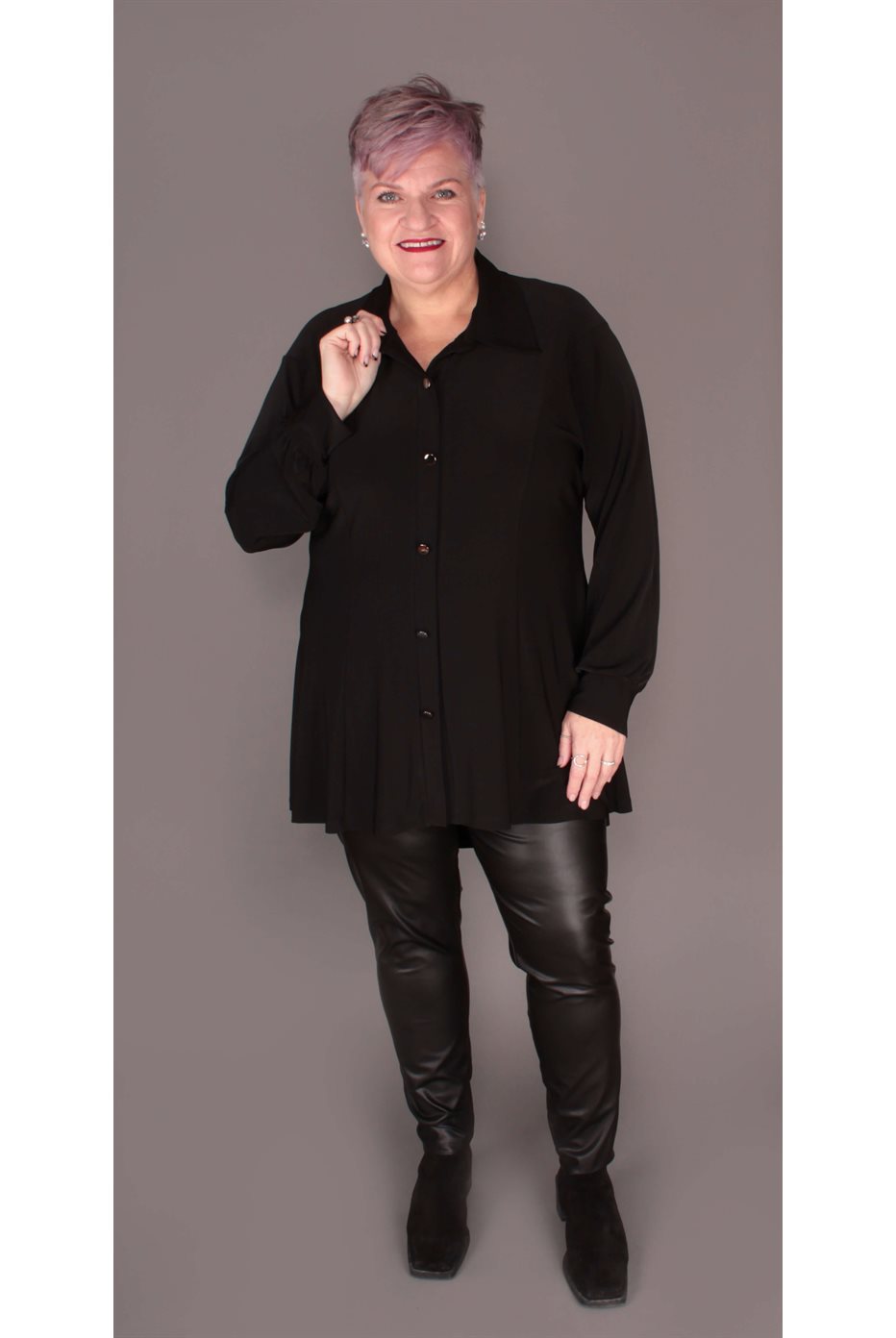 Blouse Noire Artex